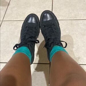 Converse Black Sneakers Classic Design